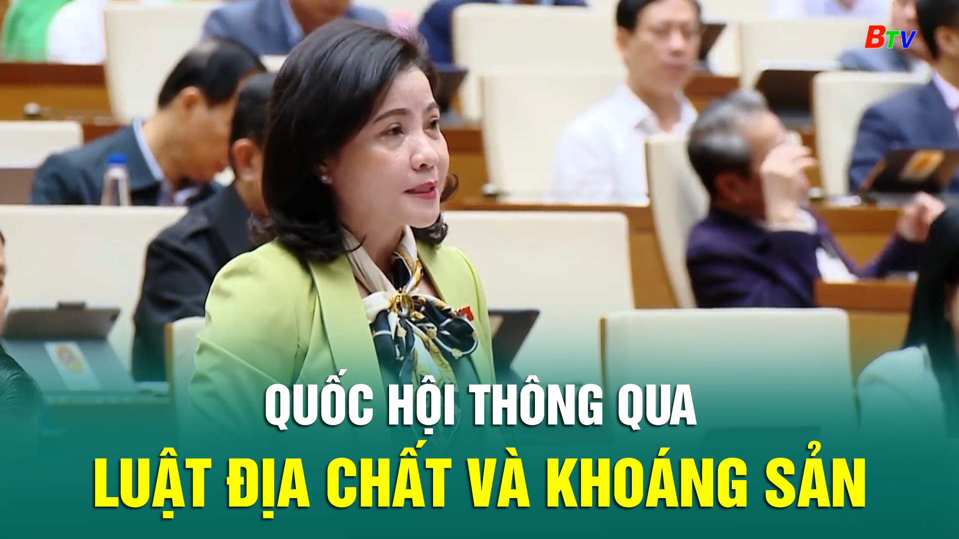 Quốc hội thông qua Luật Địa chất và khoáng sản