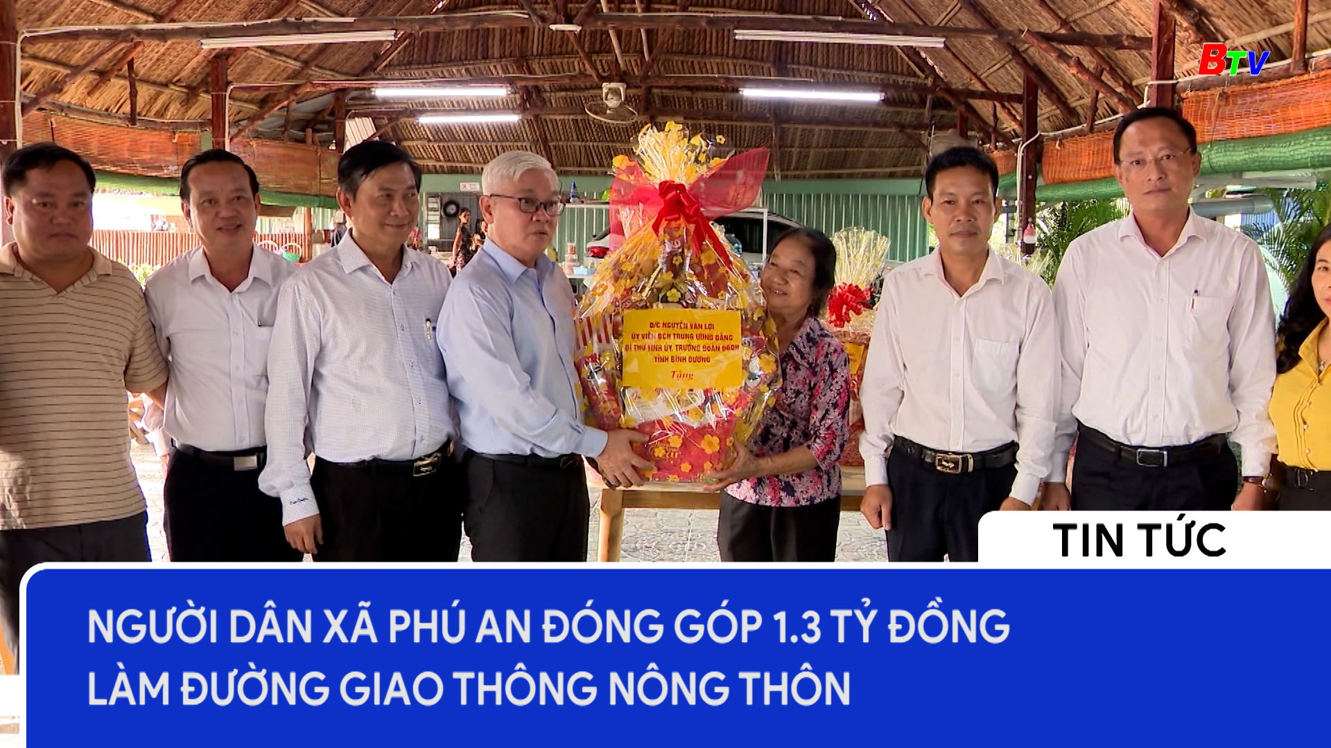 Người dân xã Phú An đóng góp 1.3 tỷ đồng làm đường giao thông nông thôn