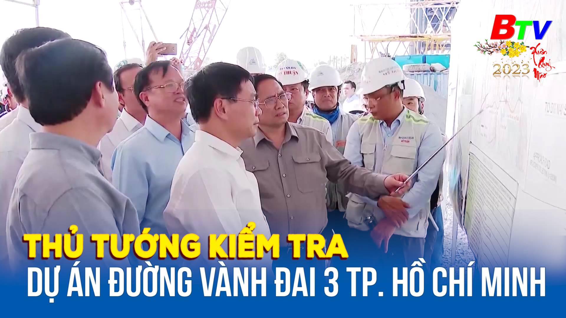 Thủ tướng kiểm tra dự án đường vành đai 3 Tp. Hồ Chí Minh