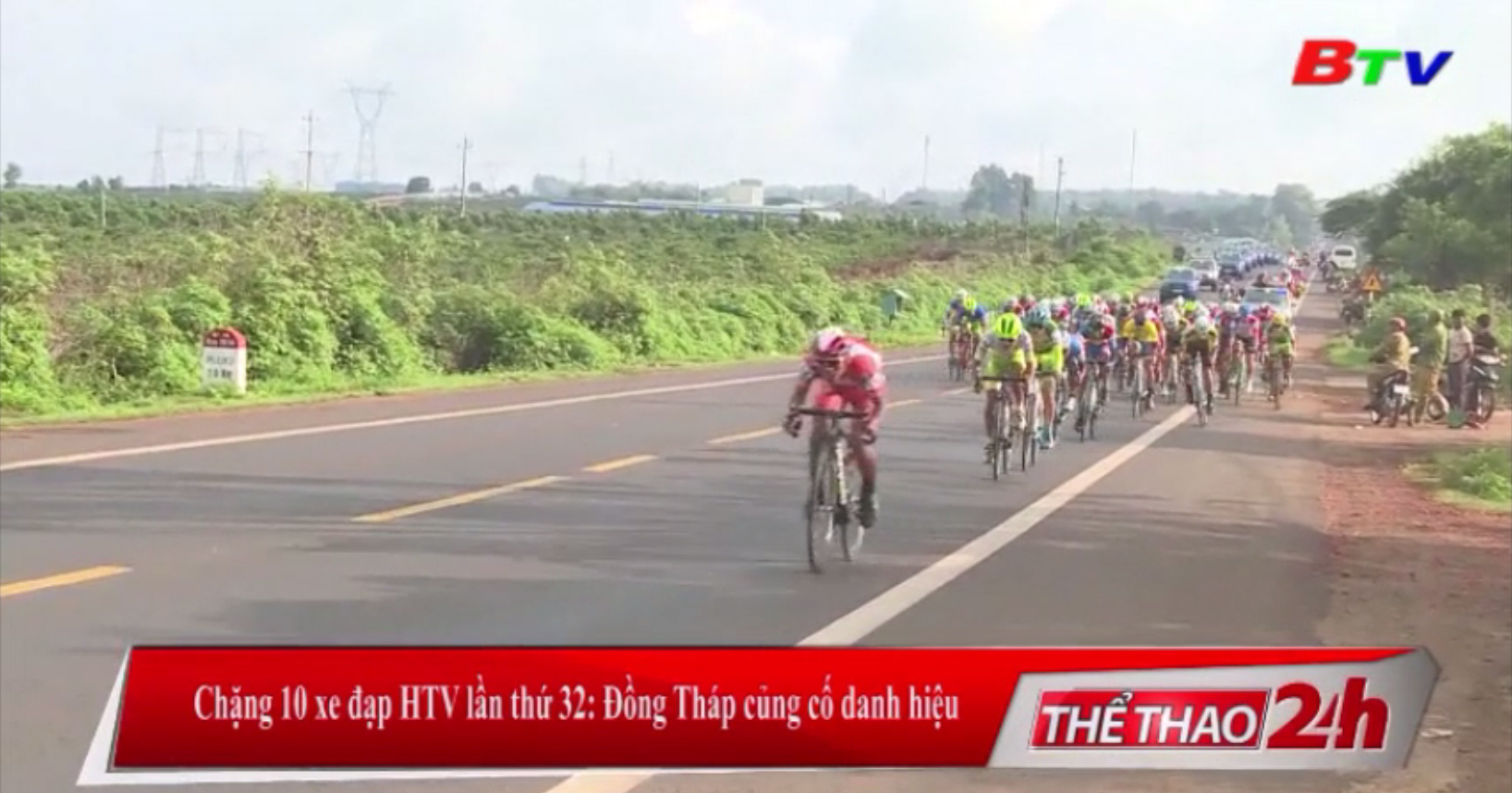 Chặng 10 xe đạp HTV lần thứ 32 - Đồng Tháp củng cố danh hiệu