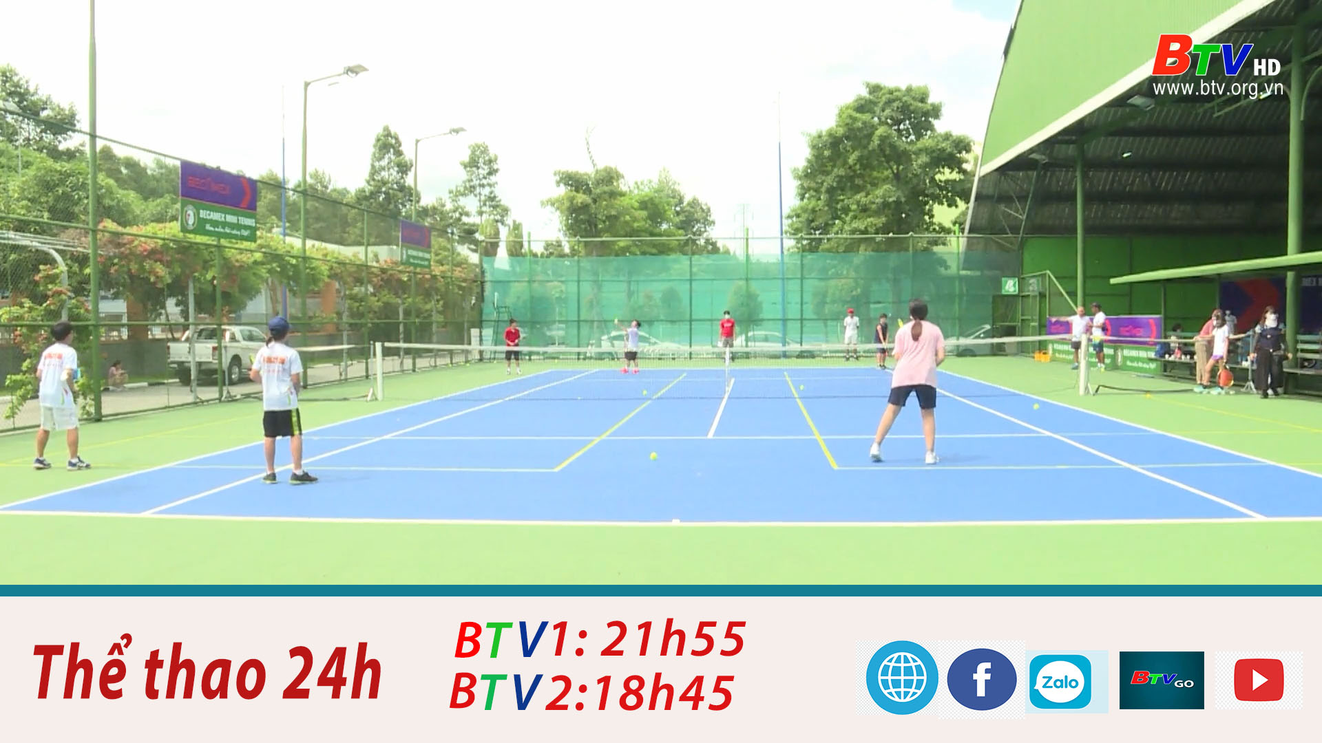 Lớp Tennis cộng đồng - Sân chơi bổ ích cho các em nhỏ