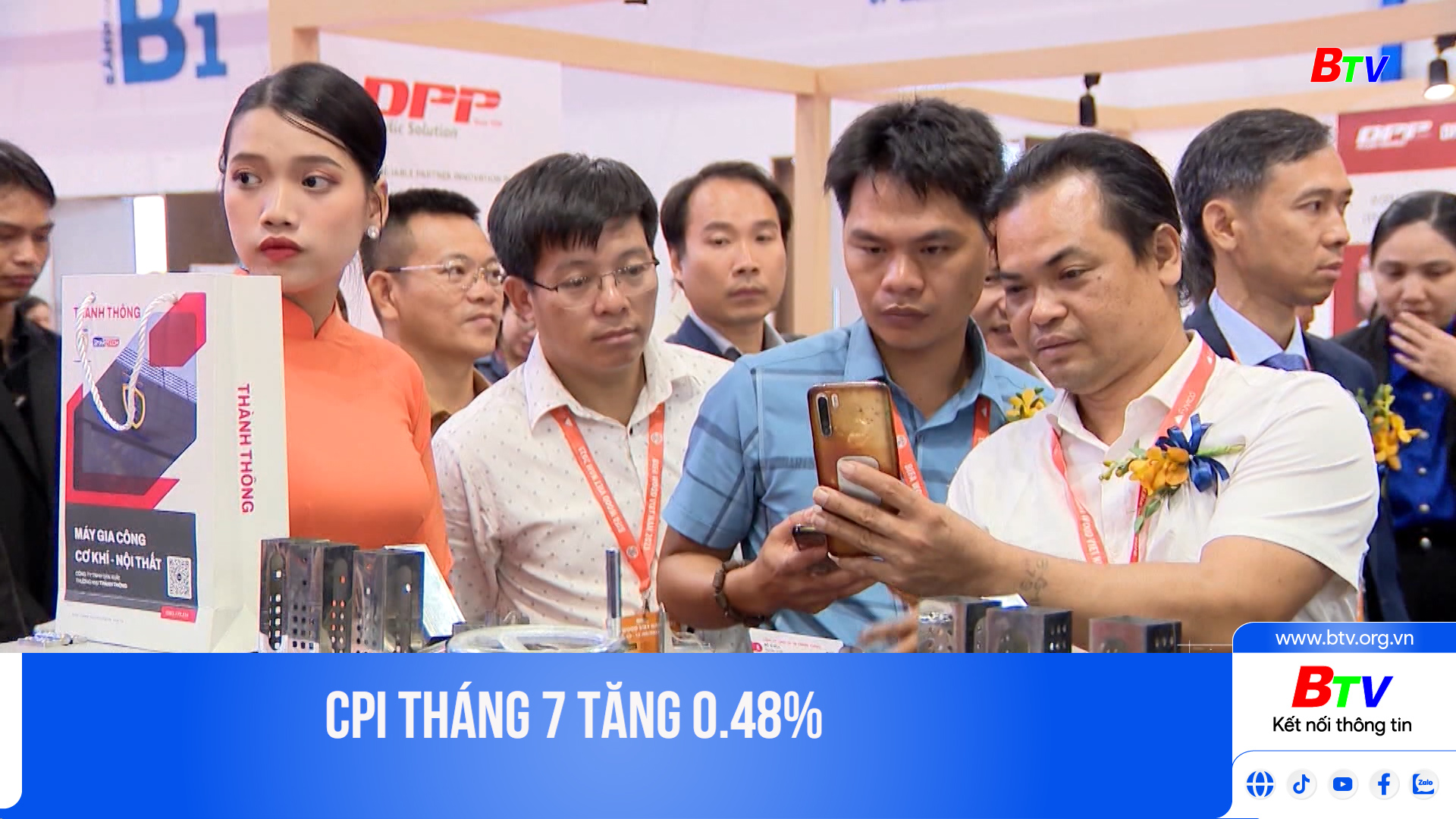 CPI tháng 7 tăng 0.48%