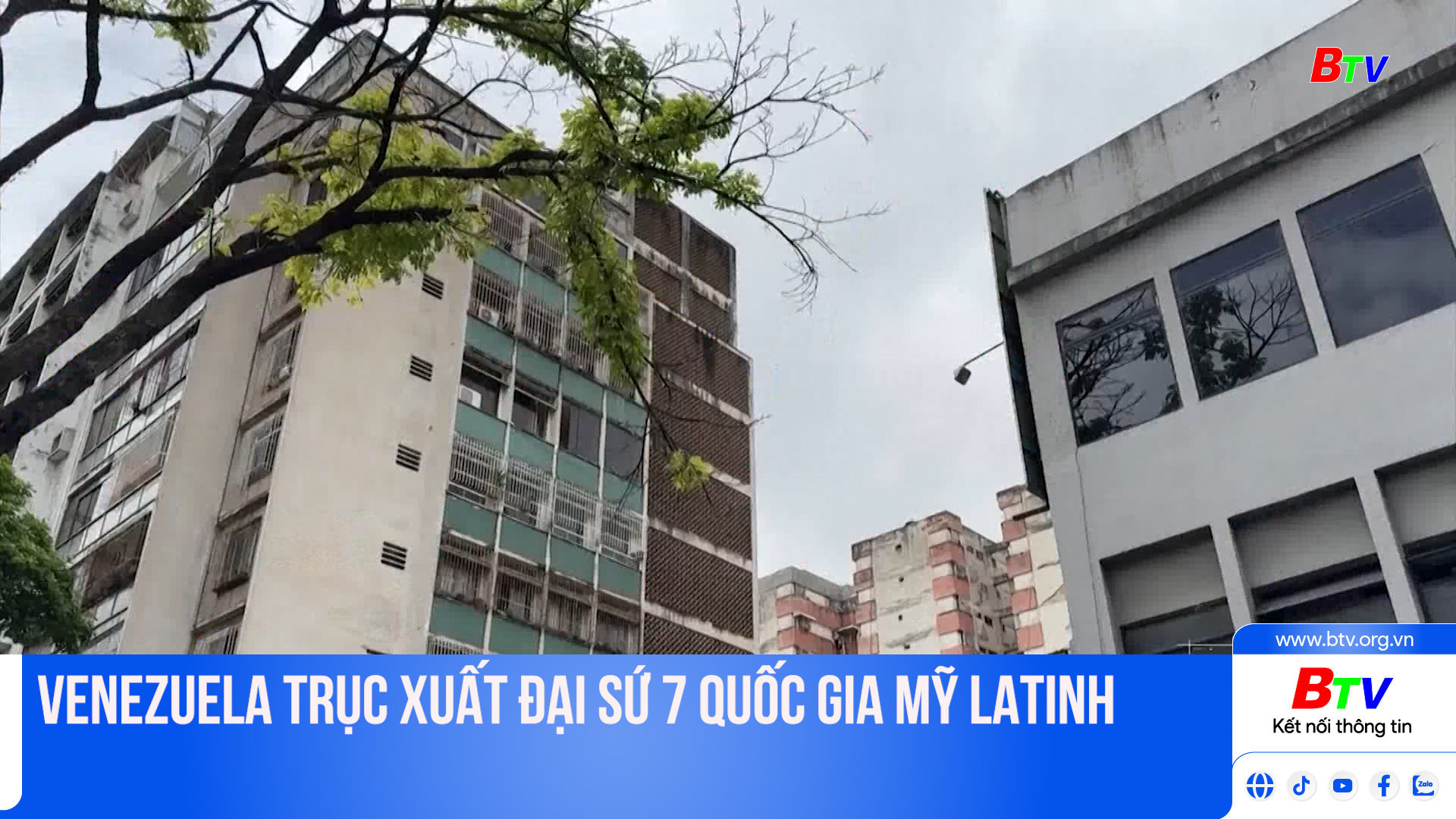 Venezuela trục xuất đại sứ 7 quốc gia Mỹ Latinh