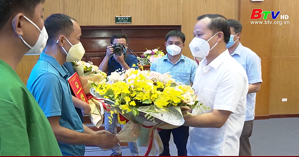 Đoàn Y tế Bắc Giang hỗ trợ các tỉnh phía Nam chống dịch