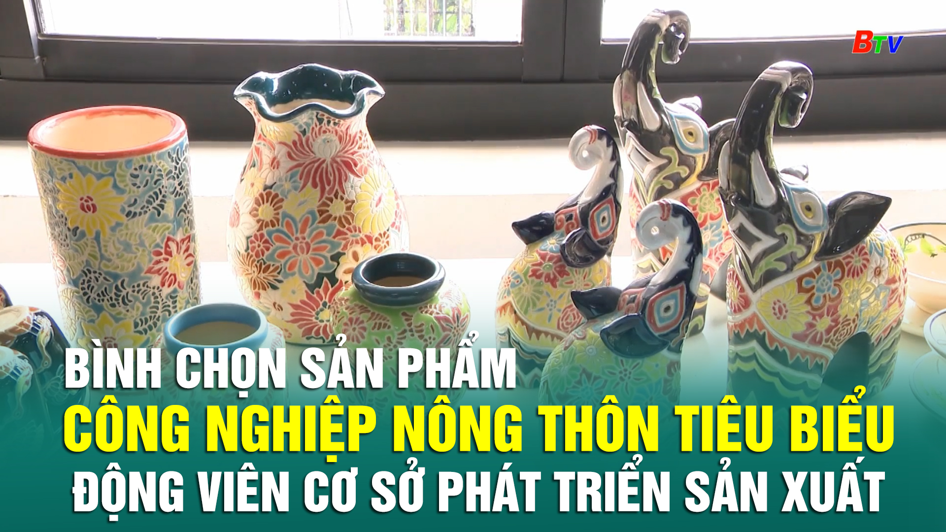 Bình chọn sản phẩm công nghiệp nông thôn tiêu biểu động viên cơ sở phát triển sản xuất