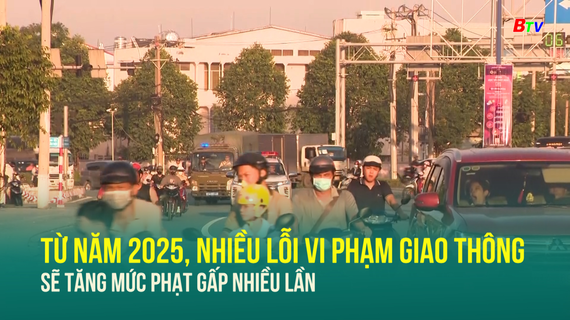 Từ năm 2025, nhiều lỗi vi phạm giao thông sẽ tăng mức phạt gấp nhiều lần