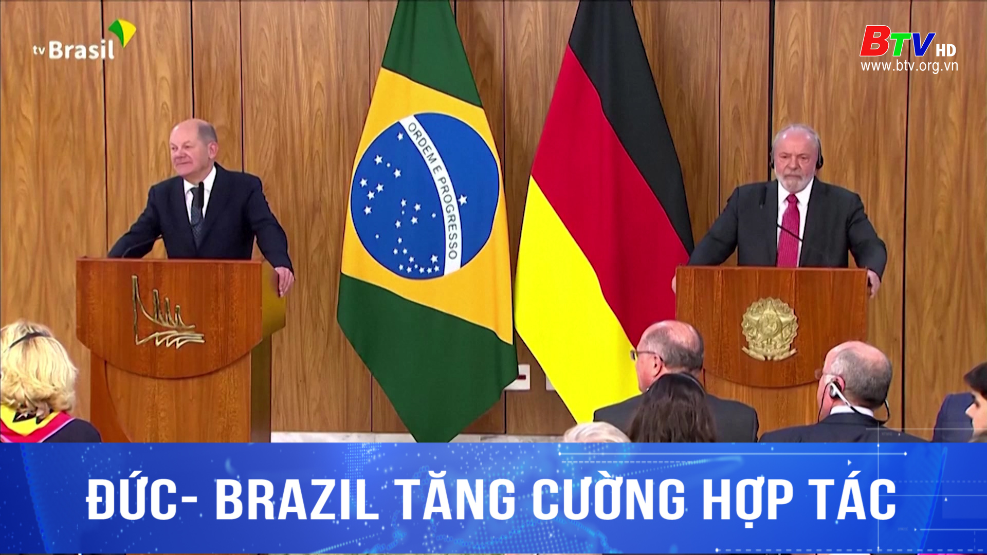 Đức - Brazil tăng cường hợp tác