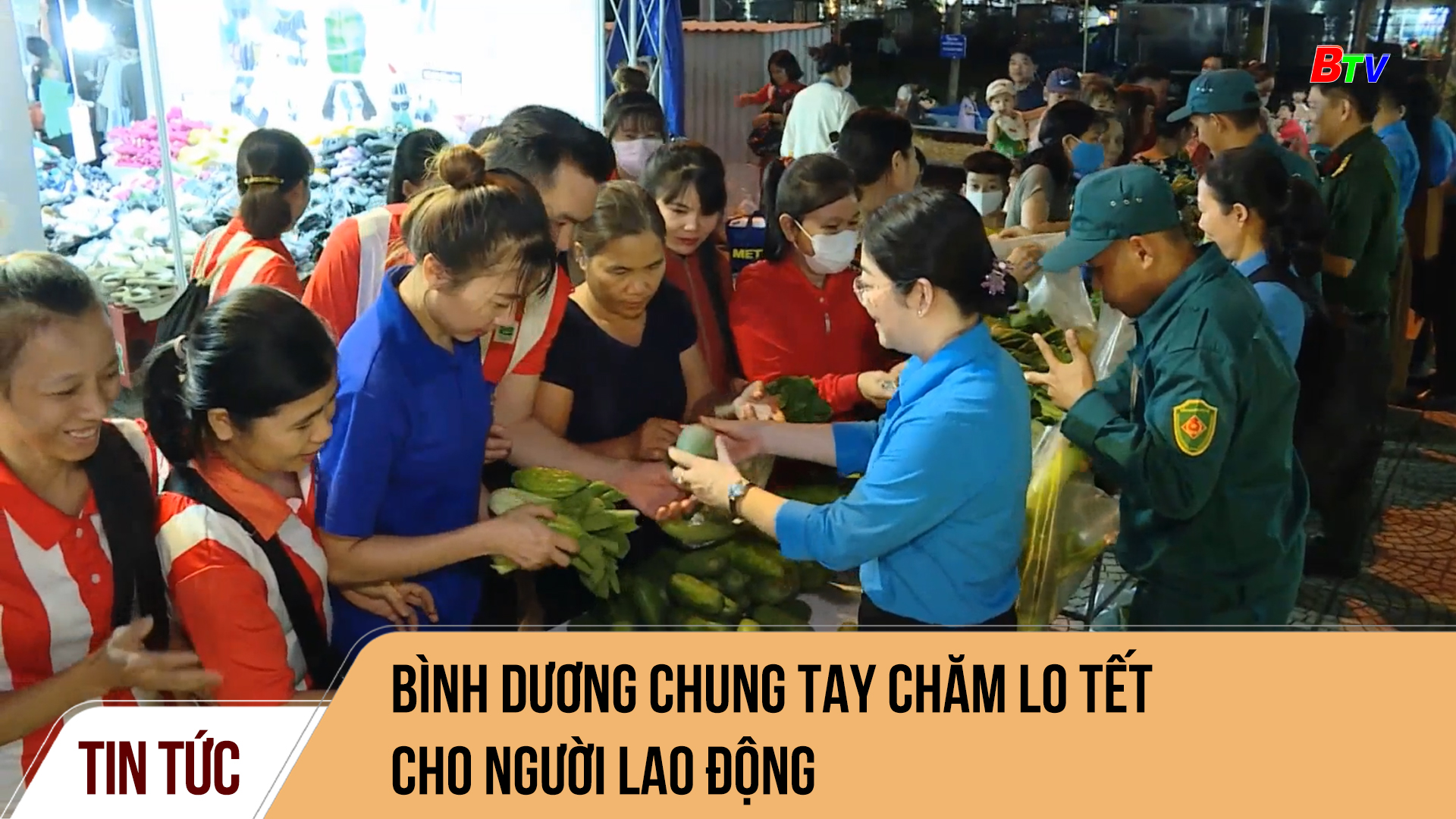 Bình Dương chung tay chăm lo Tết cho người lao động