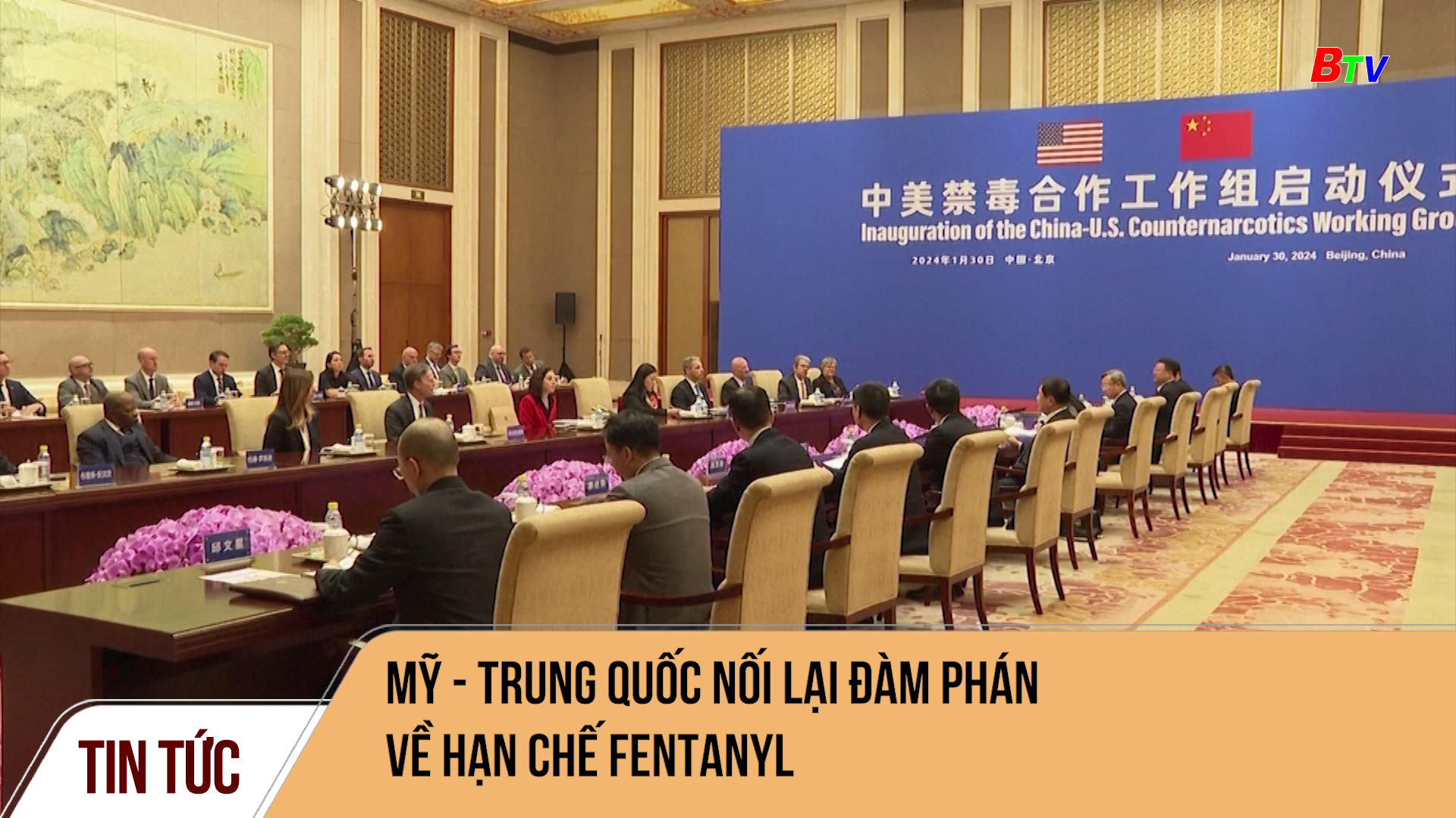 	Mỹ - Trung quốc nối lại đàm phán về hạn chế Fentanyl