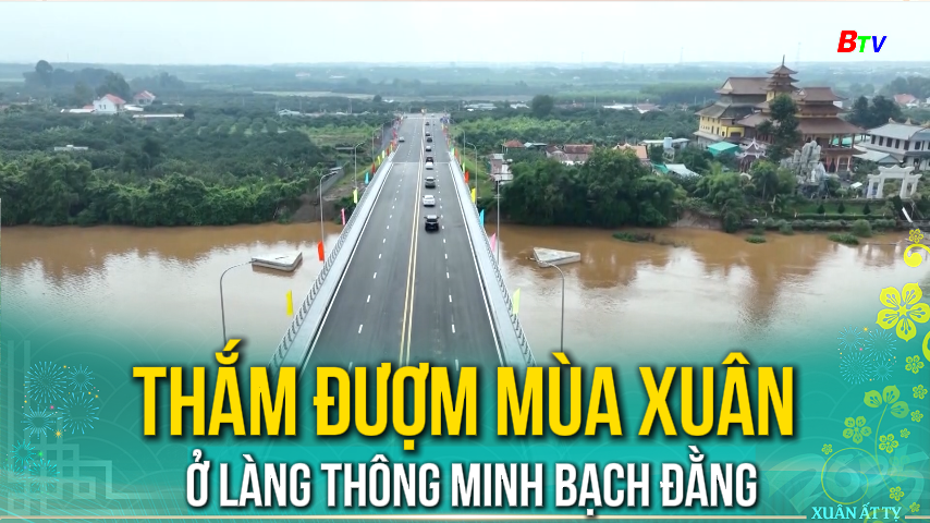 Thắm đượm mùa Xuân ở làng thông minh Bạch Đằng