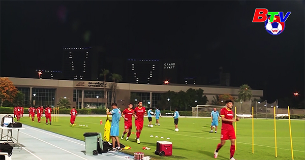 Đội tuyển Việt Nam giao hữu Đội tuyển Jordan tại Dubai