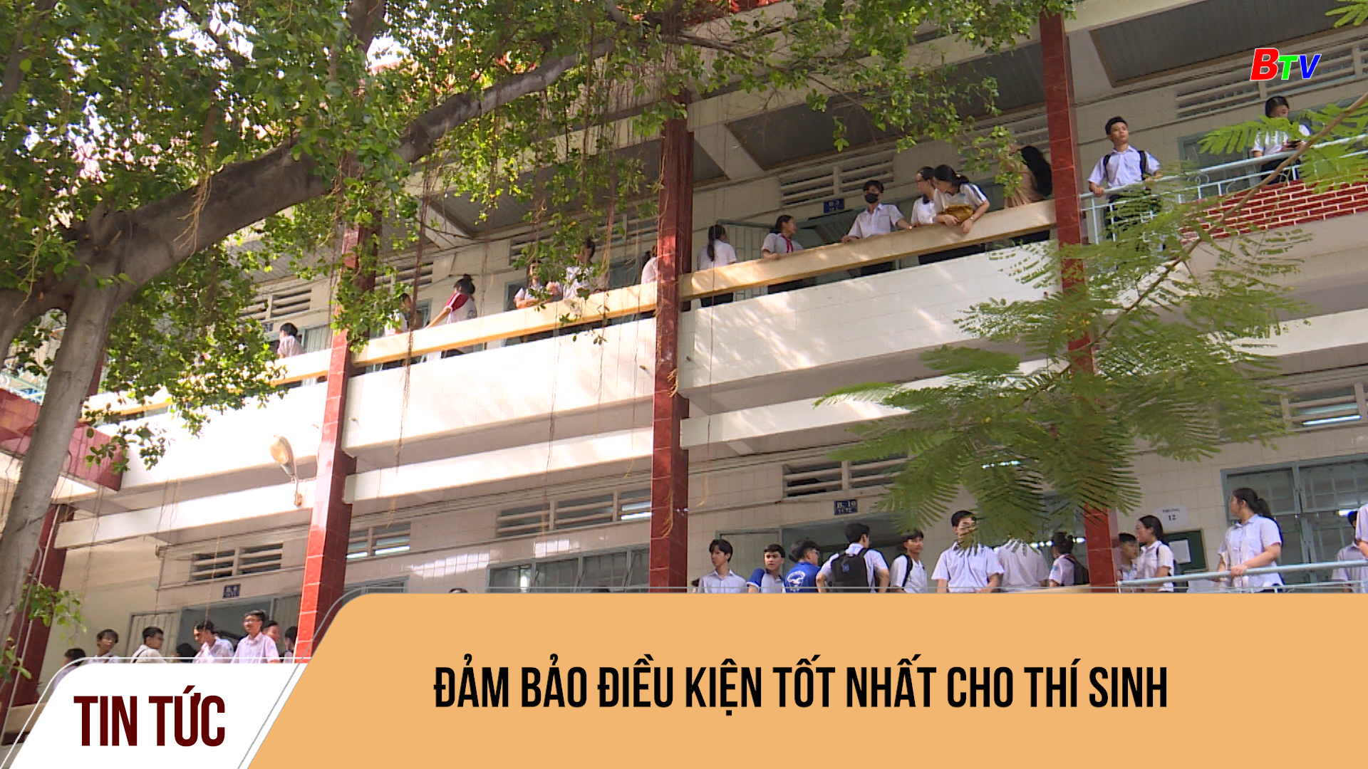 Đảm bảo điều kiện tốt nhất cho thí sinh	