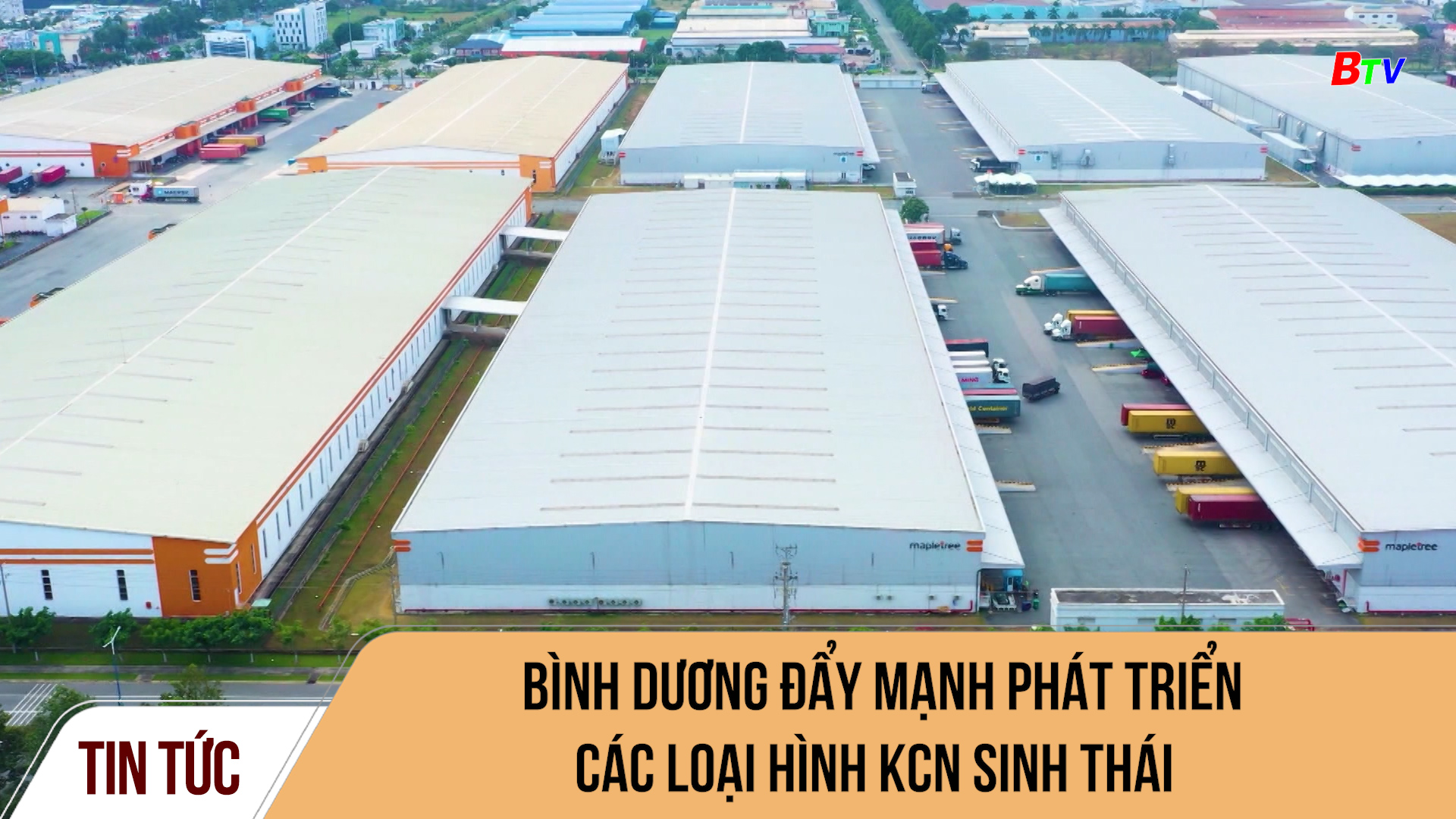 Bình Dương đẩy mạnh phát triển các loại hình KCN sinh thái	