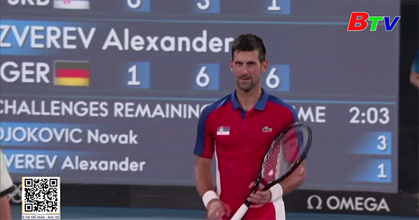 Novak Djokovic dừng bước tại bán kết môn quần vợt Olympic 2020
