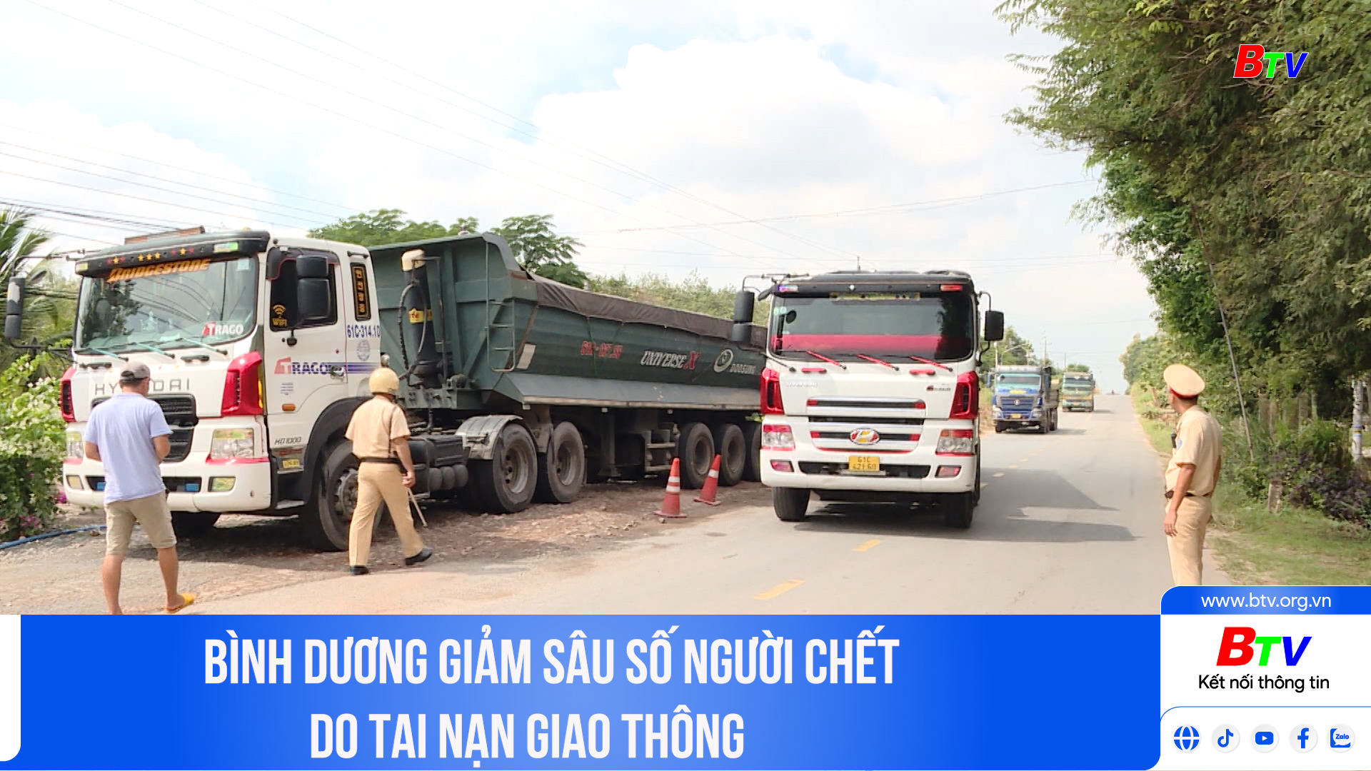 Bình Dương giảm sâu số người chết do tai nạn giao thông