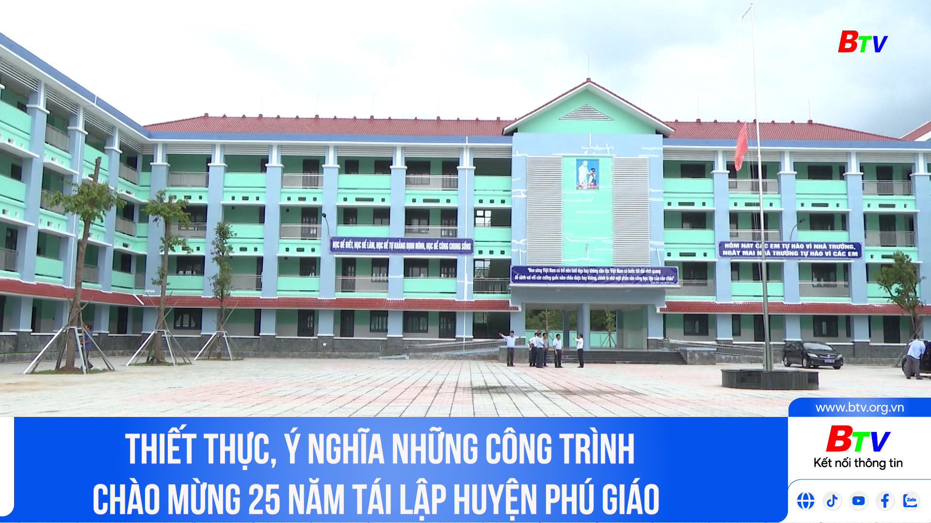 Thiết thực, ý nghĩa những công trình chào mừng 25 năm tái lập huyện Phú Giáo