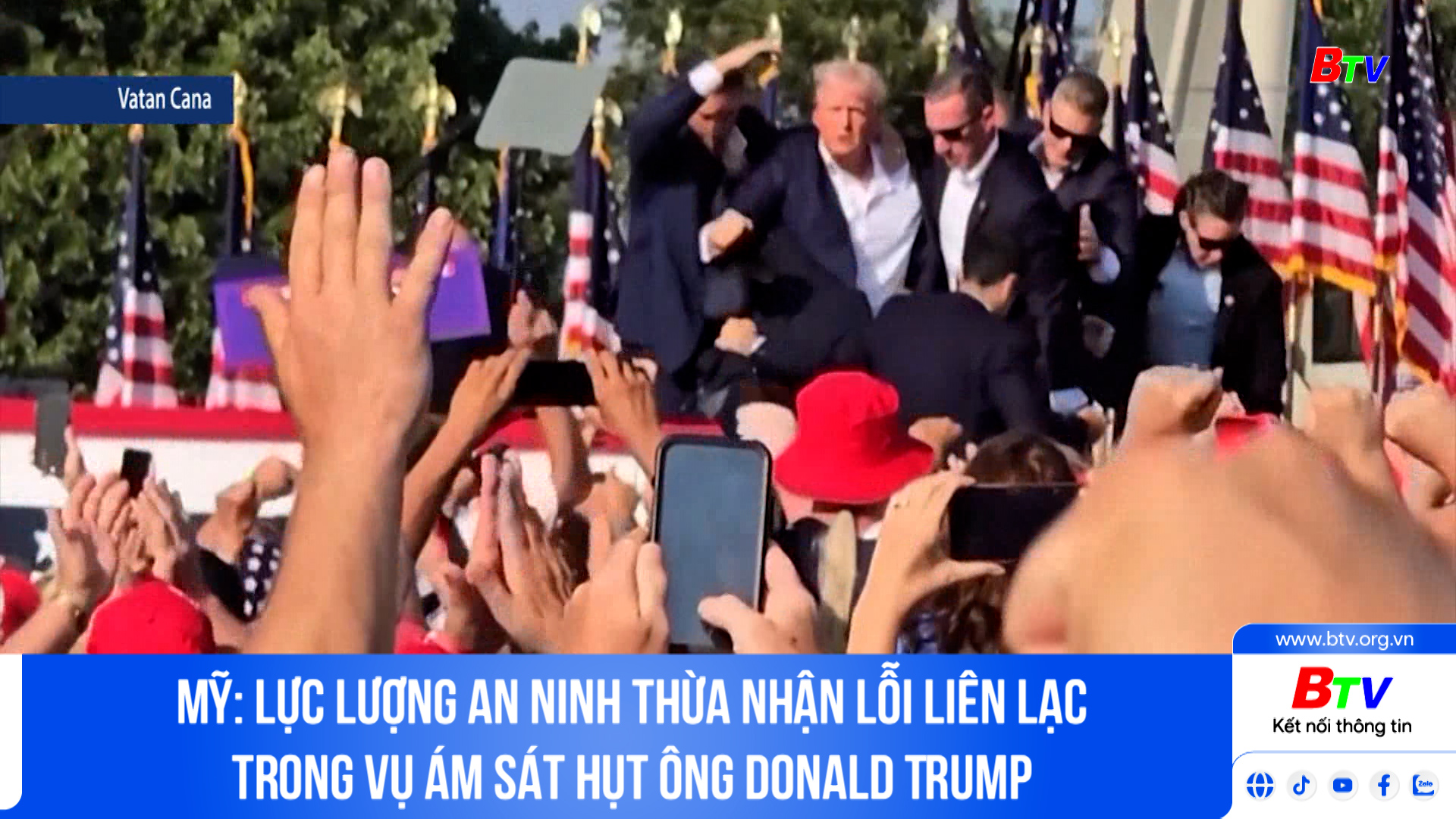 Mỹ: lực lượng an ninh thừa nhận lỗi liên lạc trong vụ ám sát hụt ông Donald Trump