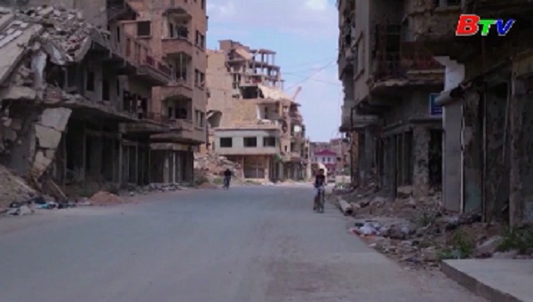 Giao tranh ác liệt giữa quân đội Syria với IS