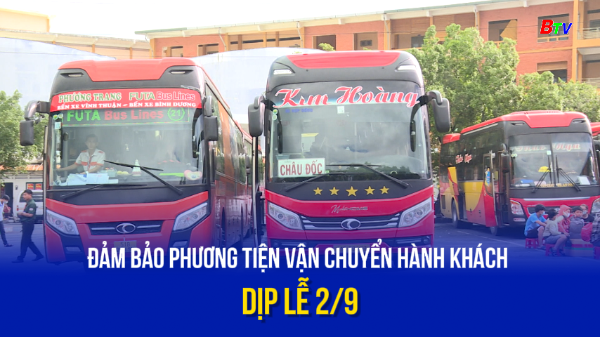 Đảm bảo phương tiện vận chuyển hành khách dịp Lễ 2/9