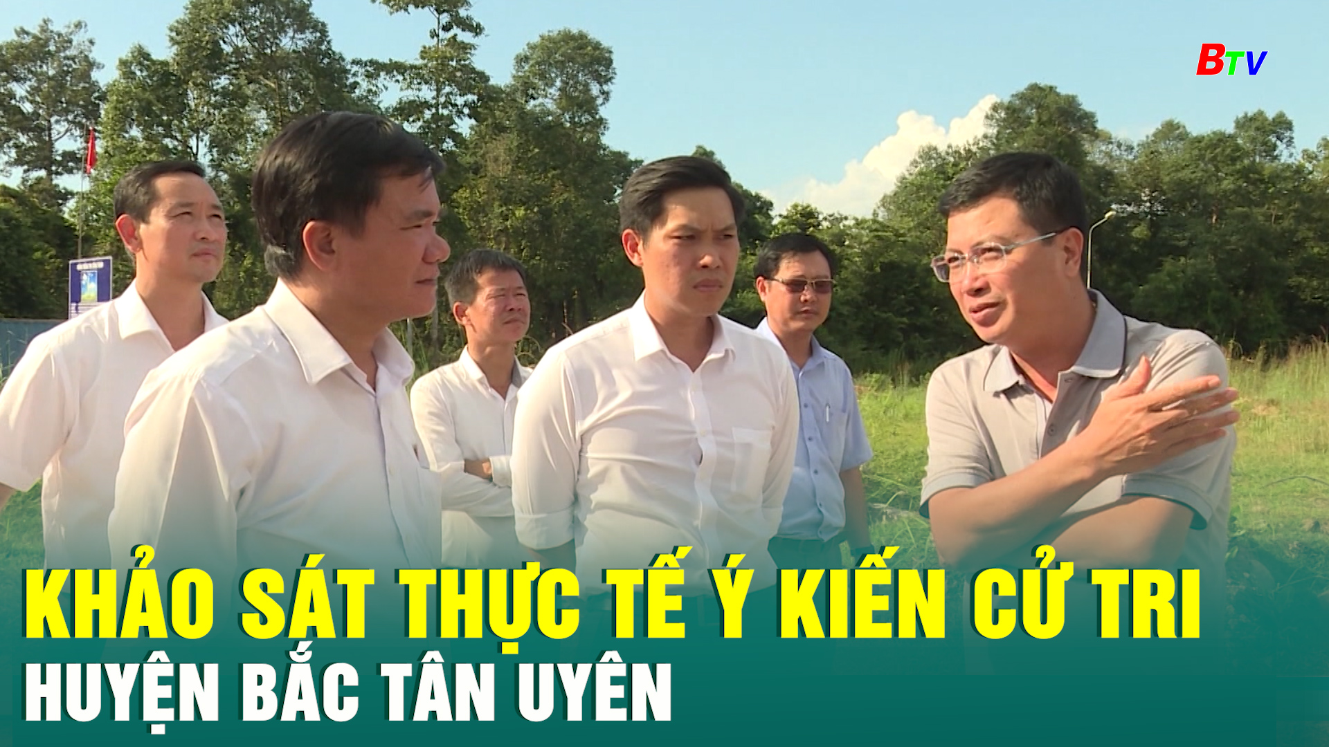 Khảo sát thực tế ý kiến cử tri huyện Bắc Tân Uyên