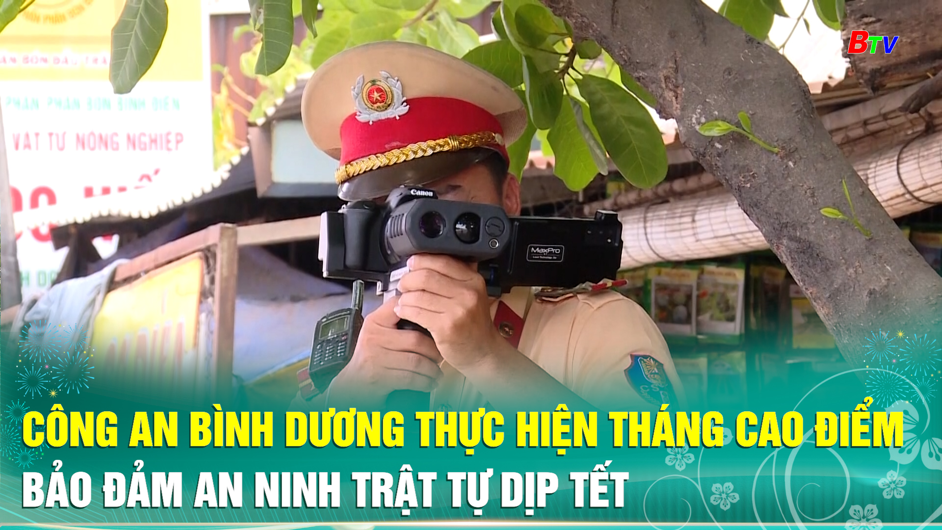 Công an Bình Dương thực hiện tháng cao điểm bảo đảm an ninh trật tự dịp Tết