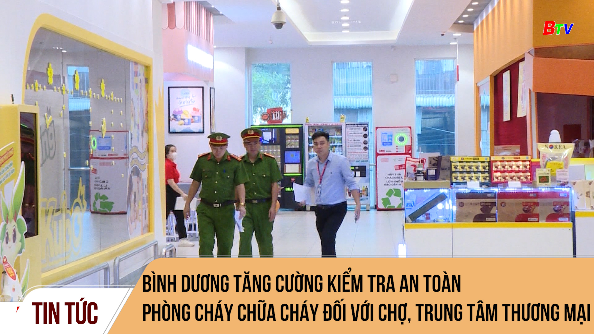 Bình Dương tăng cường kiểm tra an toàn phòng cháy chữa cháy đối với chợ, trung tâm thương mại