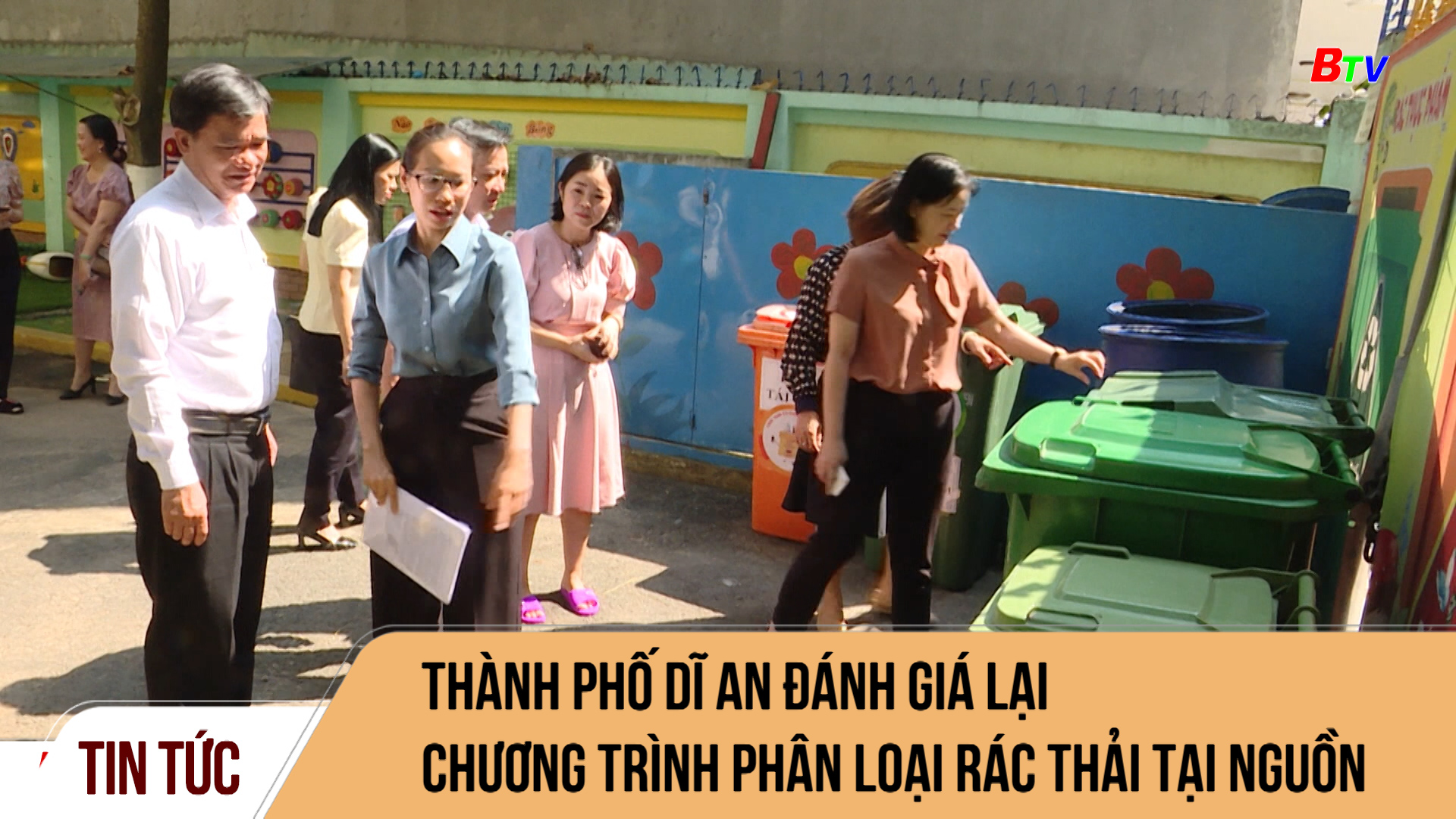 Thành phố Dĩ An đánh giá lại chương trình phân loại rác thải tại nguồn