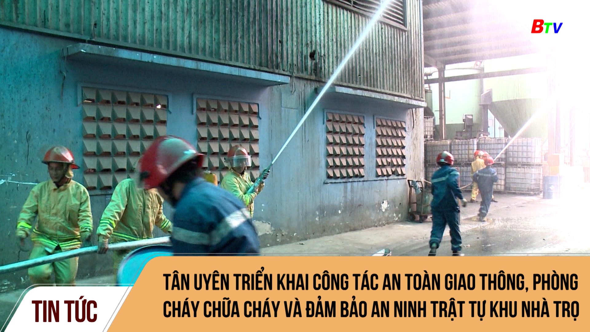 Tân Uyên triển khai công tác an toàn giao thông, phòng cháy chữa cháy và đảm bảo an ninh trật tự khu nhà trọ