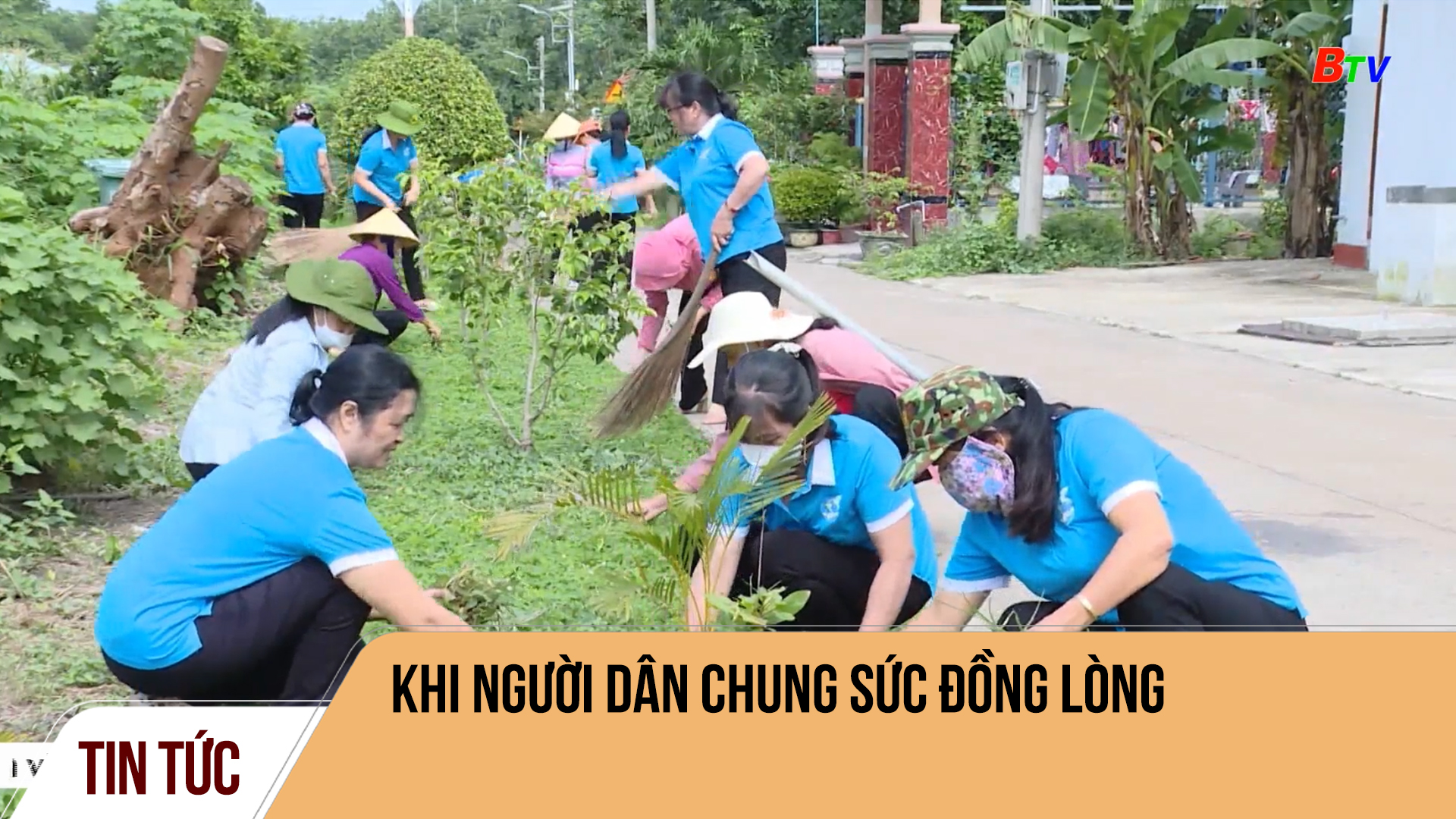 Khi người dân chung sức đồng lòng