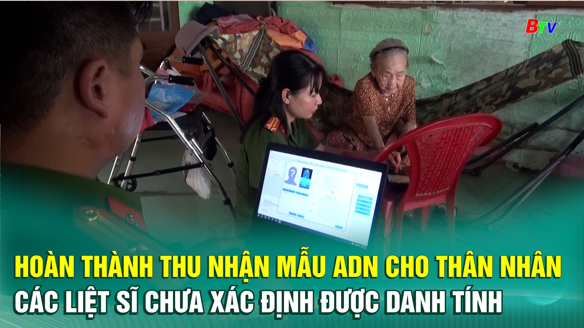 Hoàn thành thu nhận mẫu ADN cho thân nhân các liệt sĩ chưa xác định được danh tính