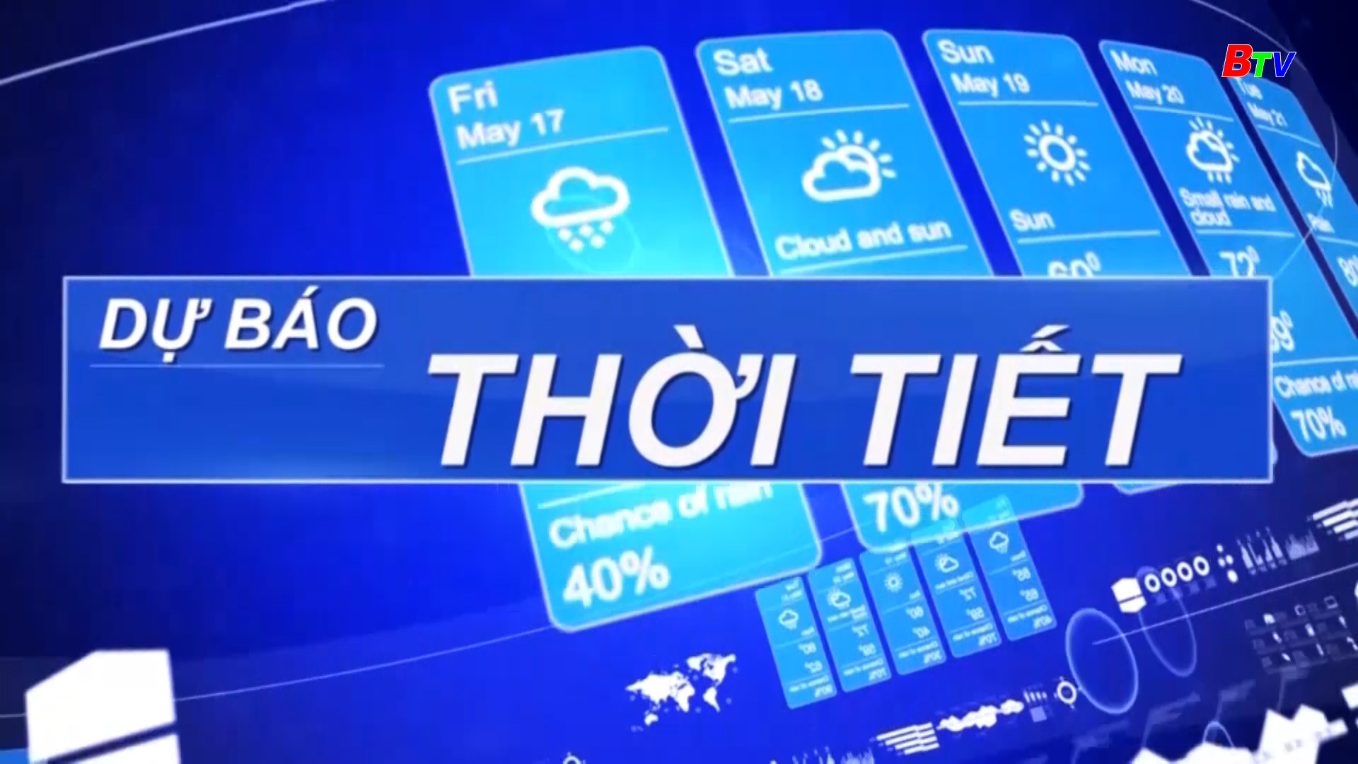 Bản tin thời tiết ngày 1/5/2025