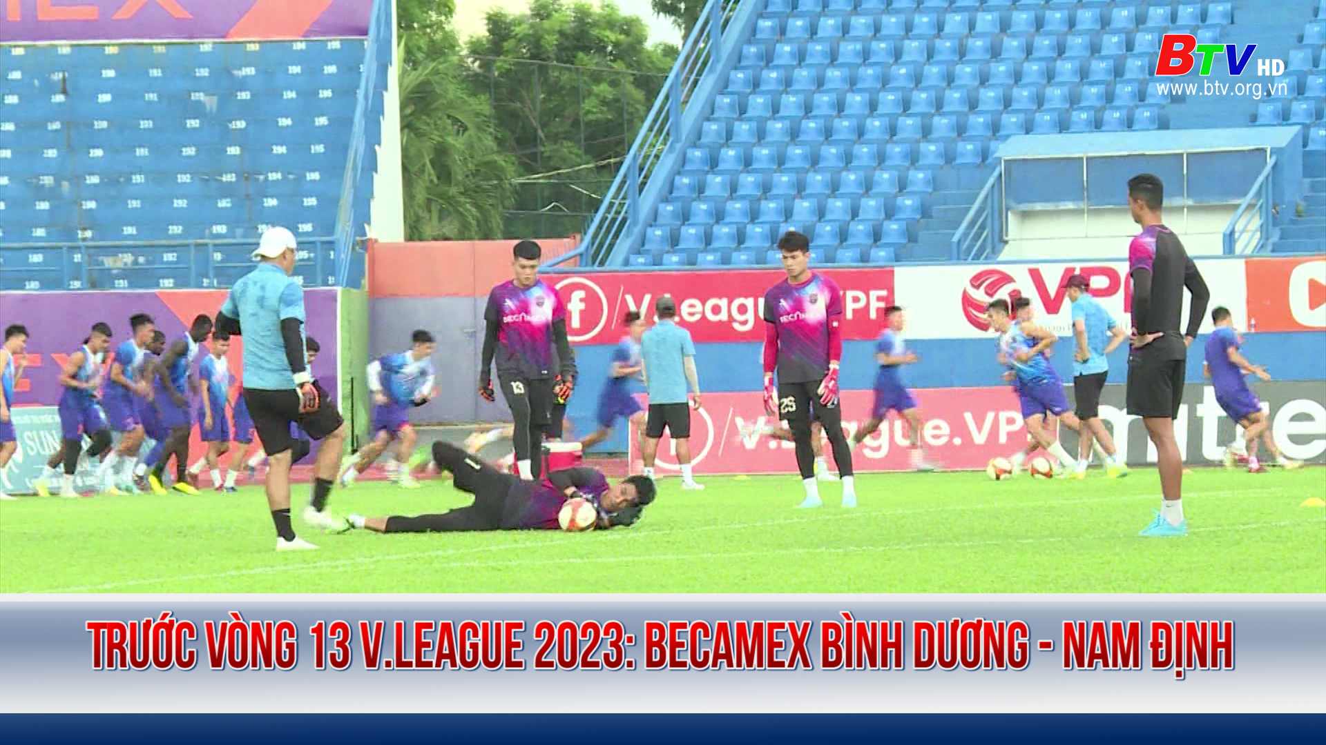 Trước vòng 13 V.League 2023: Becamex Bình Dương – Nam Định