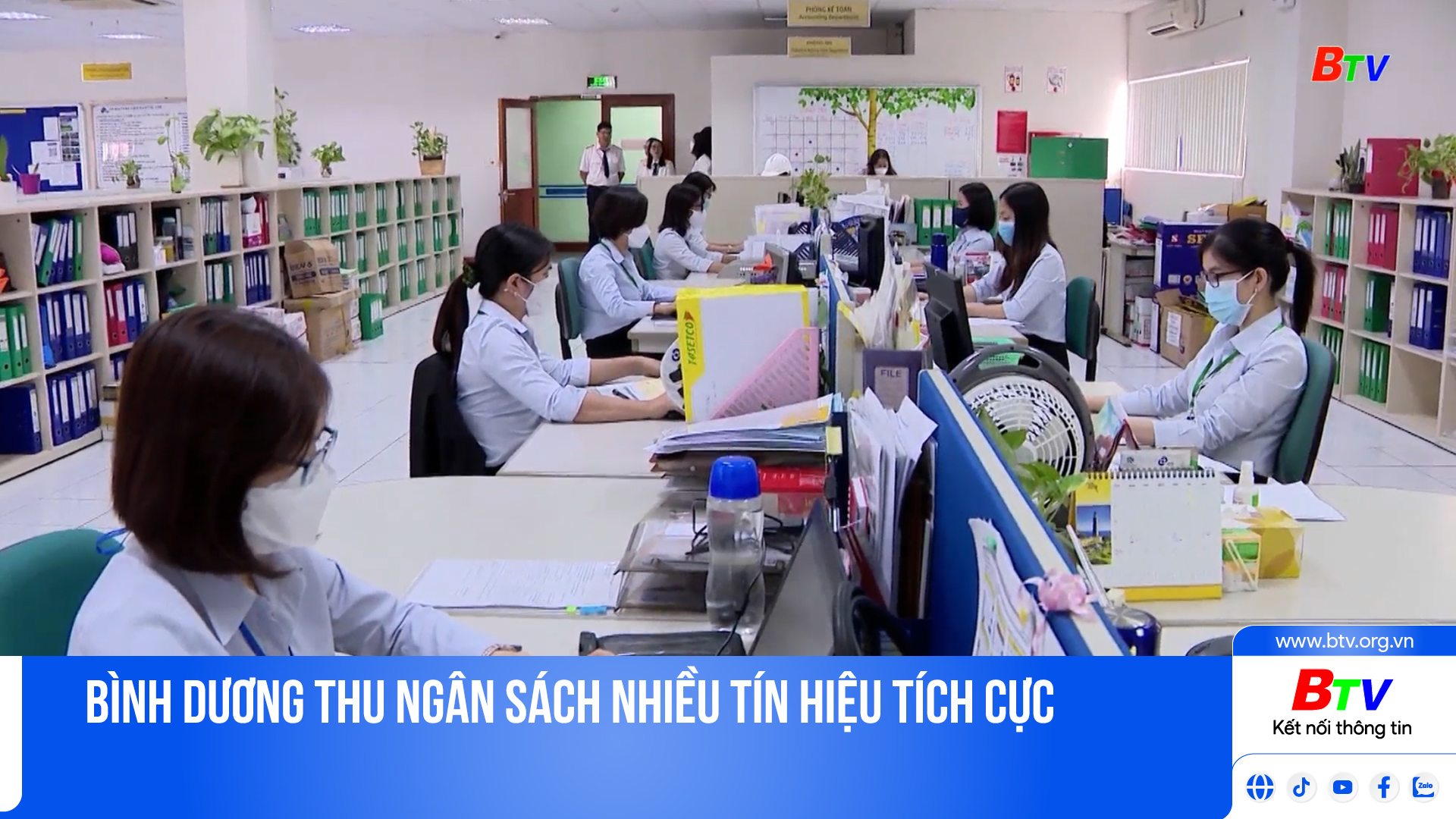 Bình Dương thu ngân sách nhiều tín hiệu tích cực