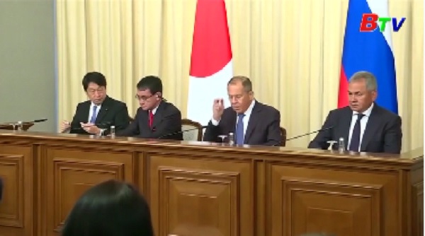 Nga, Nhật Bản tiến hành đàm phán cơ chế