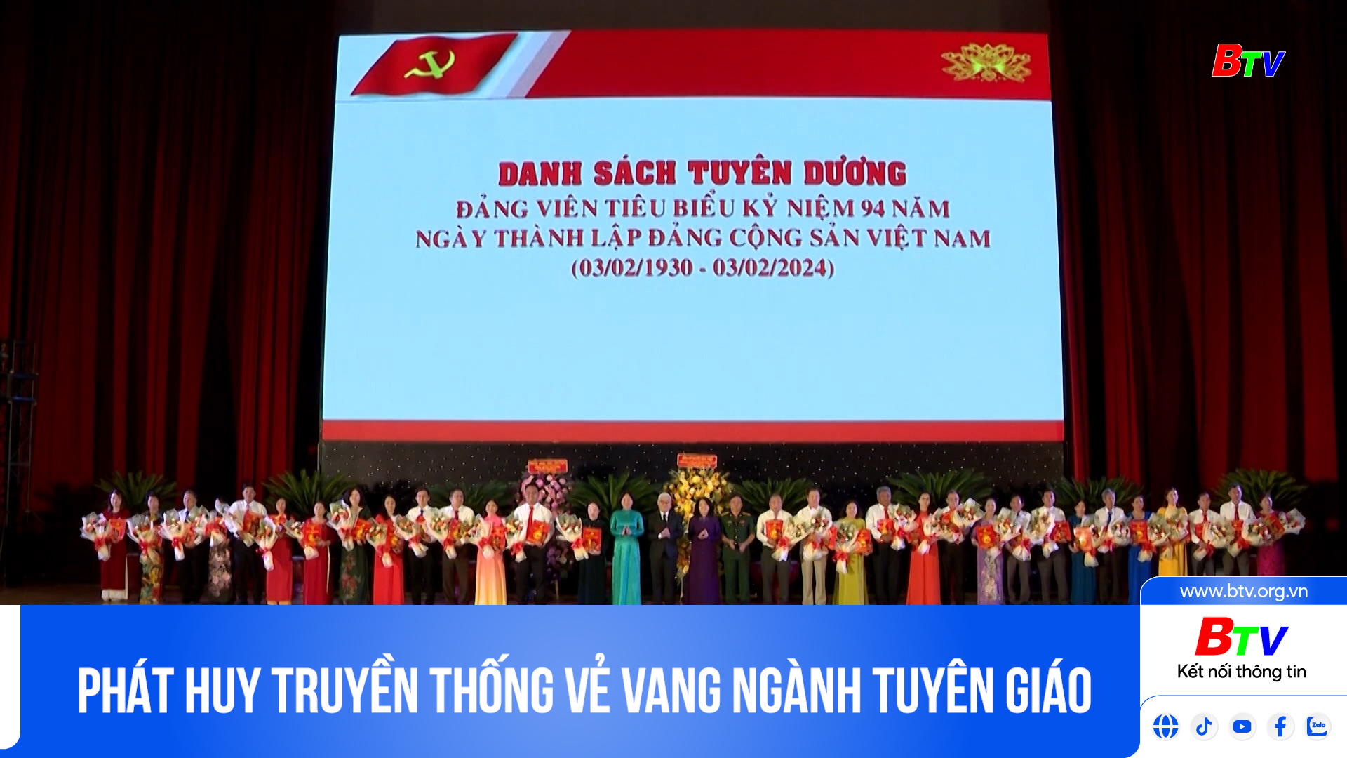 Phát huy truyền thống vẻ vang ngành tuyên giáo