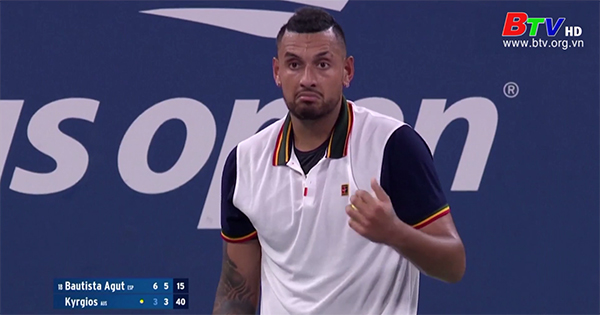 Nick Kyrgios bị loại ở vòng 1 Giải Quần vợt Mỹ mở rộng 2021