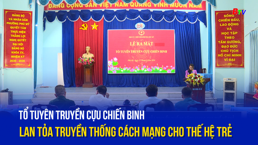 Tổ Tuyên truyền Cựu chiến binh lan tỏa truyền thống Cách mạng cho thế hệ trẻ