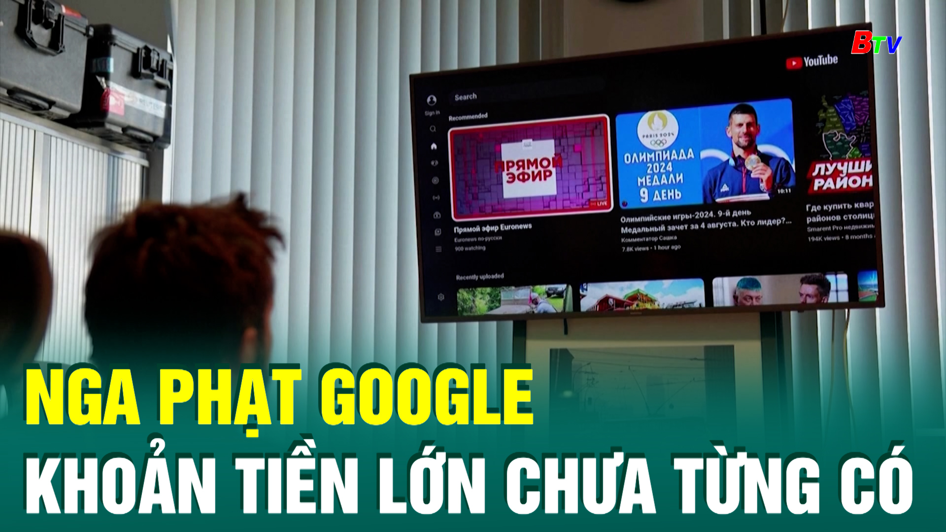 Nga phạt Google khoản tiền lớn chưa từng có