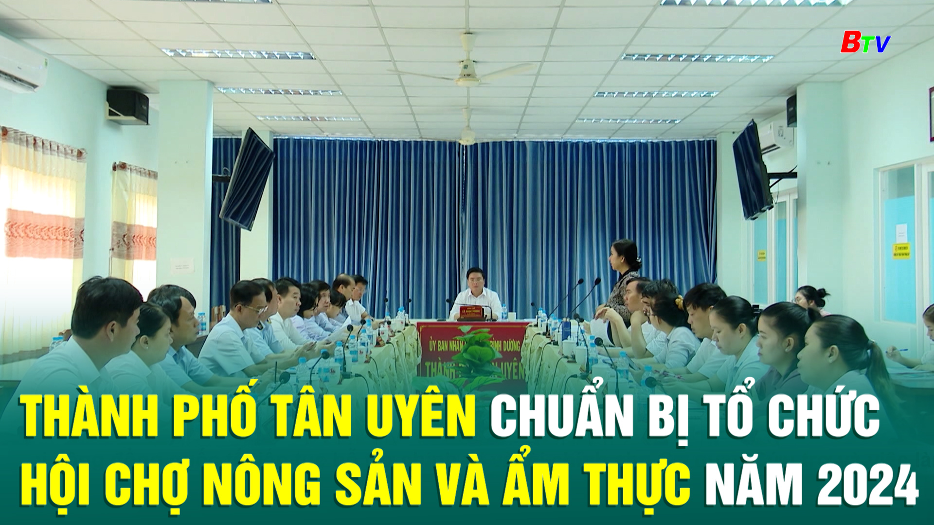 Thành phố Tân Uyên chuẩn bị tổ chức Hội chợ Nông sản và Ẩm thực năm 2024