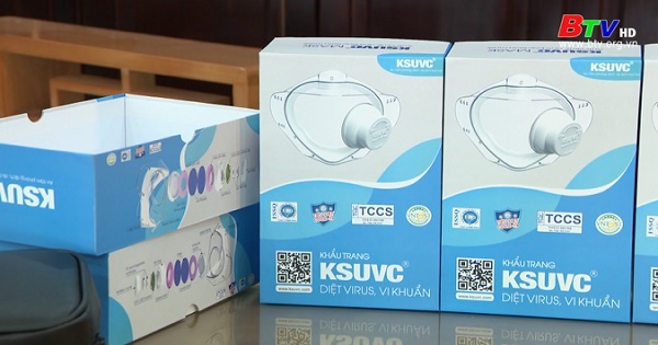 Khẩu trang điện tử KSUVC - Sản phẩm vì người tiêu dùng Việt