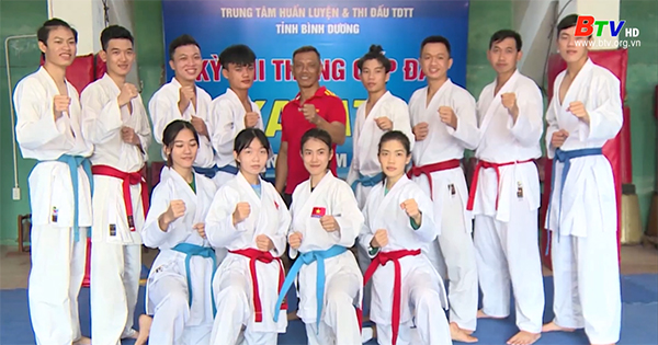 Đội tuyển Karate Bình Dương giành 2 Huy chương vàng tại Giải vô địch Karate Quốc gia năm 2021