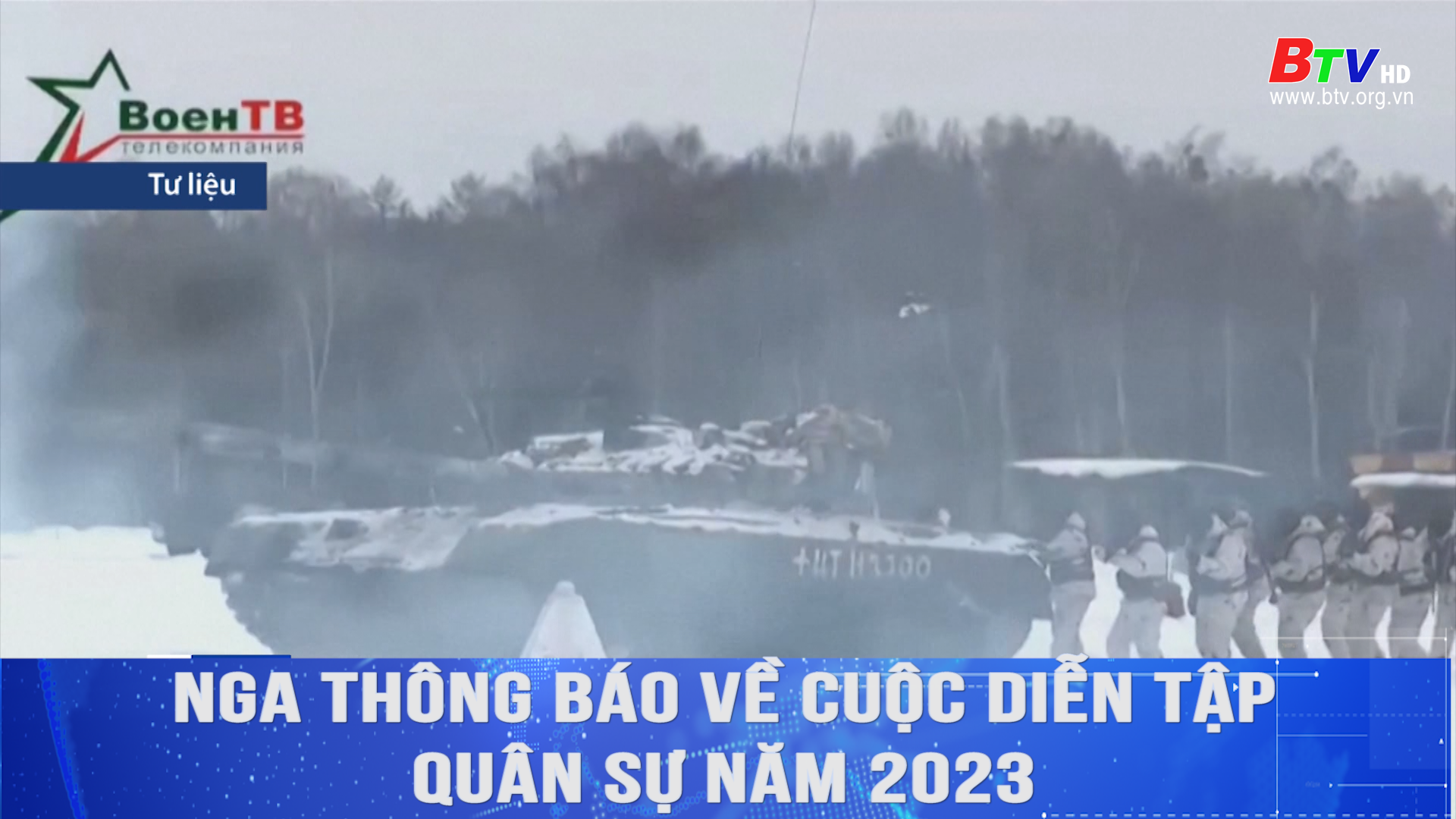 Nga thông báo về cuộc diễn tập quân sự năm 2023