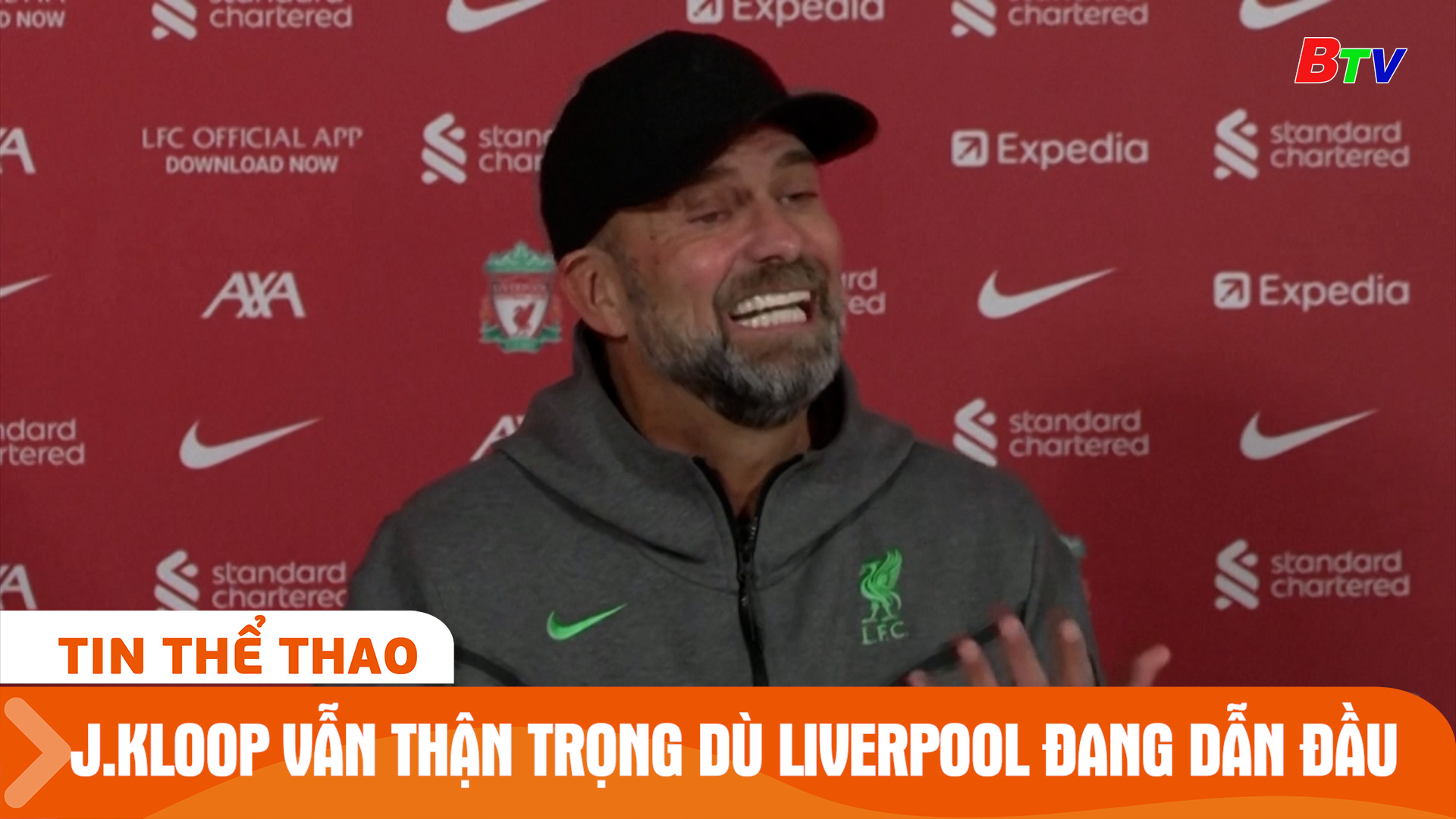 Jurgen Kloop vẫn thận trọng dù Liverpool đang dẫn đầu | Tin Thể thao 24h