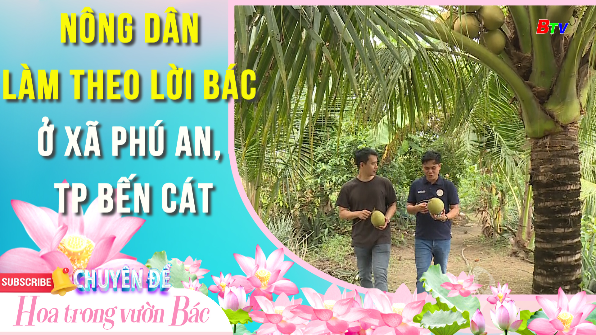 Nông dân làm theo lời Bác ở xã Phú An, Tp Bến Cát