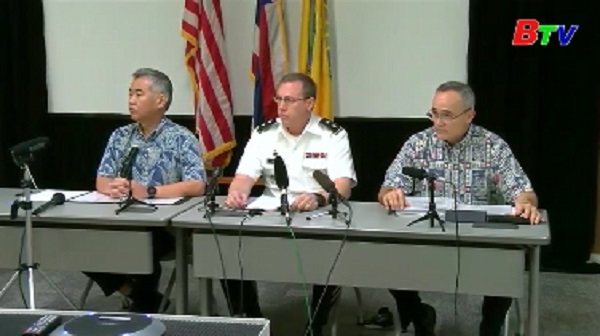 Bang Hawaii xử lý người có trách nhiệm trong vụ báo động nhầm