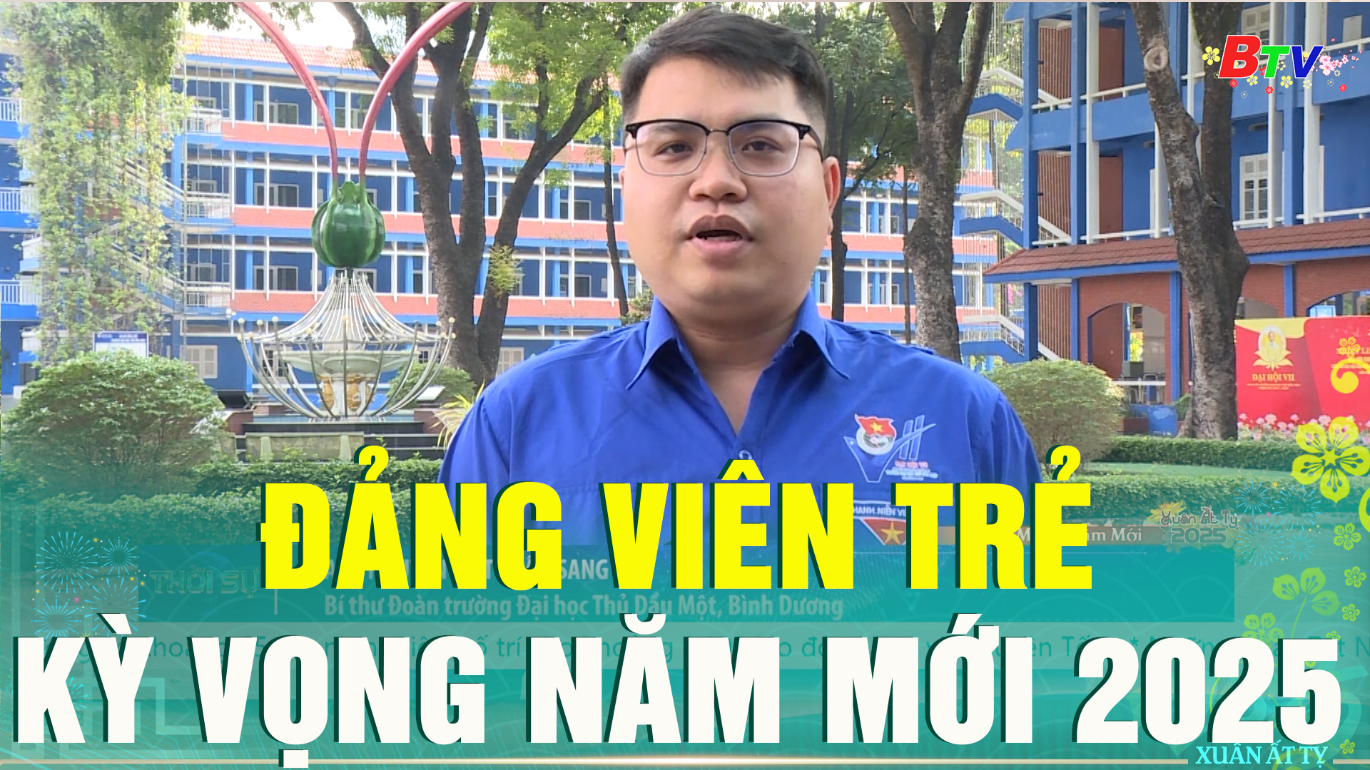 Đảng viên trẻ kỳ vọng năm mới 2025