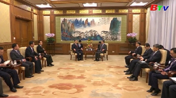 Đoàn quan chức cấp cao Triều Tiên thăm Trung Quốc