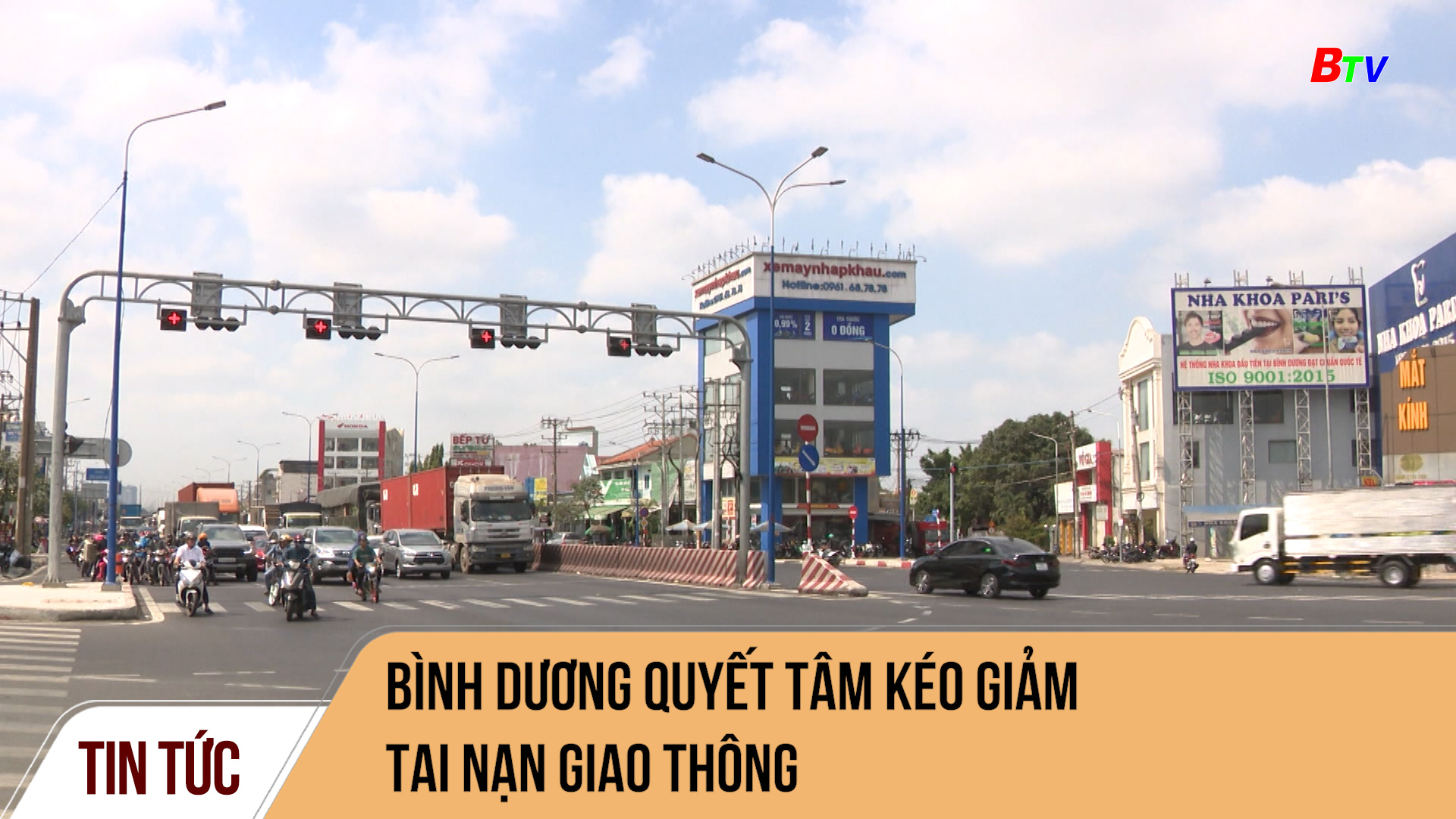 Bình Dương quyết tâm kéo giảm tai nạn giao thông