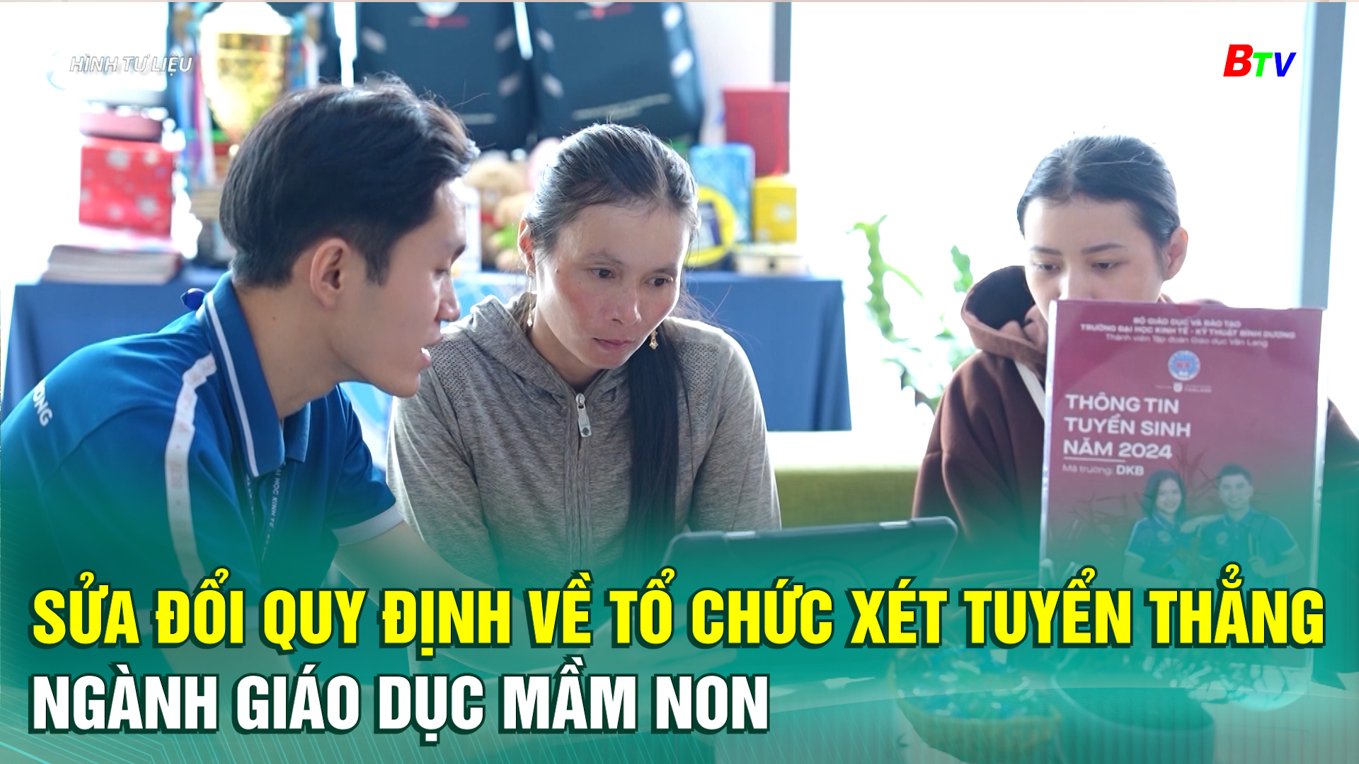 Sửa đổi quy định về tổ chức xét tuyển thẳng ngành Giáo dục mầm non