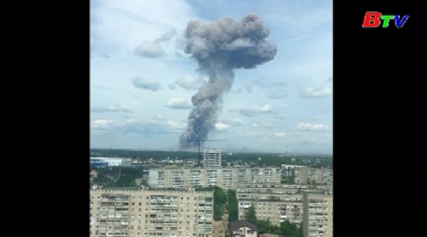 Nga - Ít nhất 38 người bị thương trong vụ nổ nhà máy sản xuất thuốc nổ
